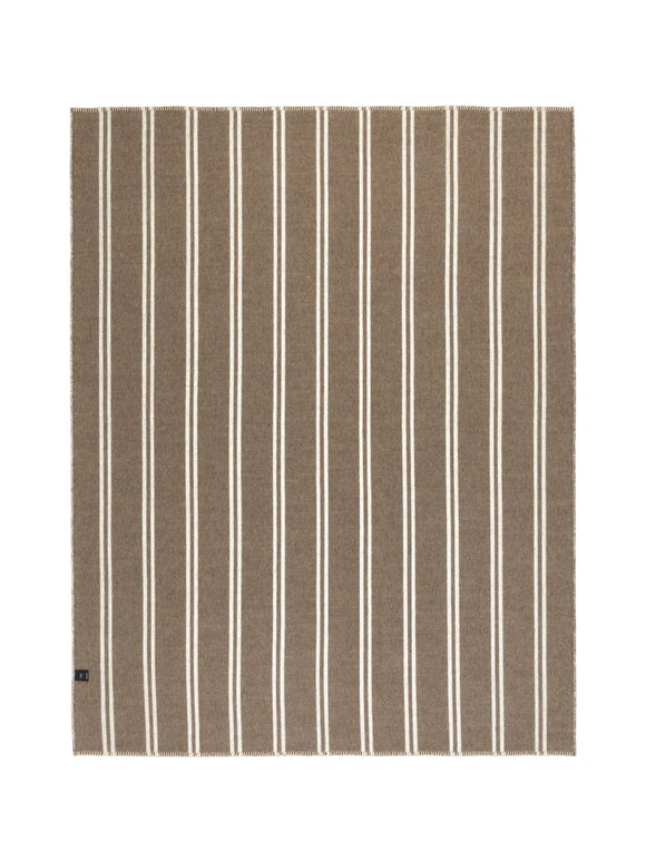 Straits Reversible Throw, Ivory/Cacao
