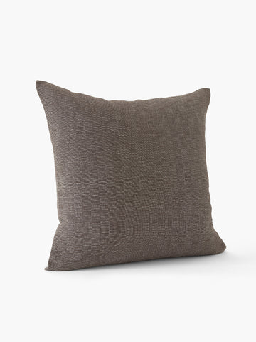 Modern Textured Pillow, Chocolate
