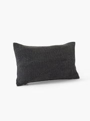 Stone Lumbar Pillow, Black