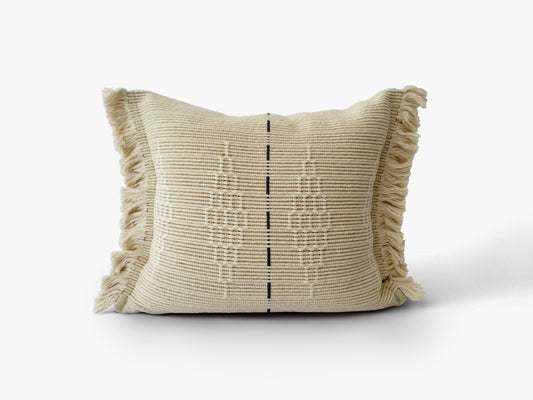 Heather Pillow, Ecru