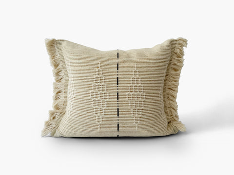 Heather Pillow, Ecru