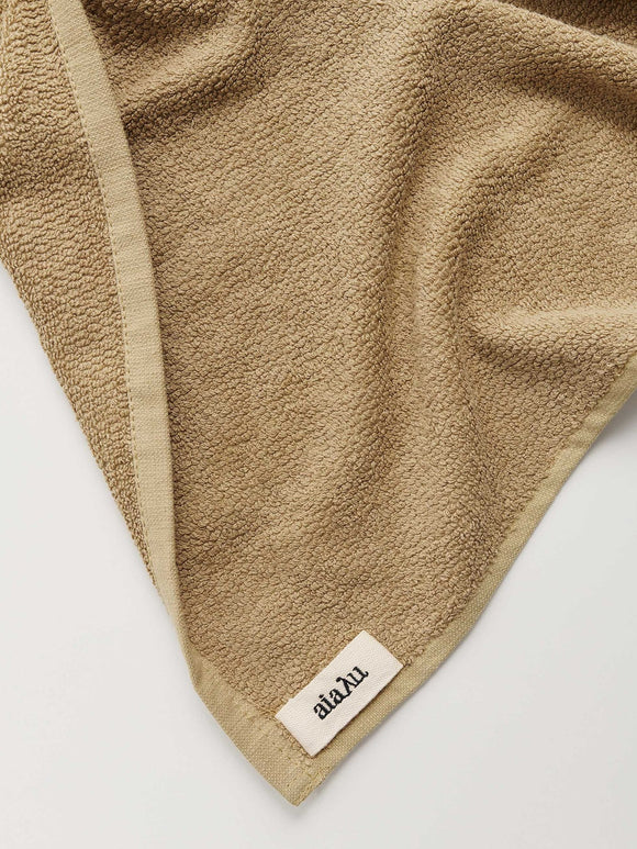 Linen Guest Towel, Saffron