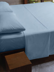 Organic Sheet Set, Deep Indigo