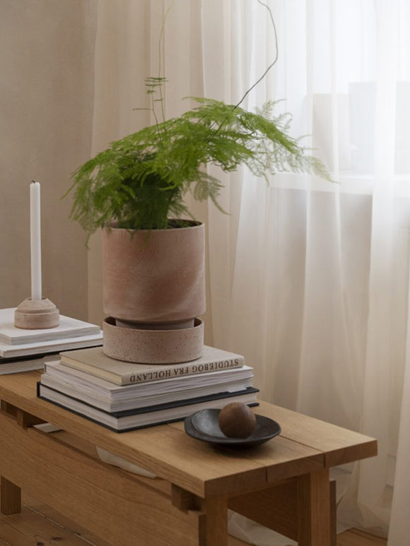 Hoff Plant Pot, Rosa Terracotta