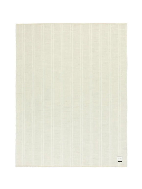 Straits Reversible Throw, Ivory/Shoji