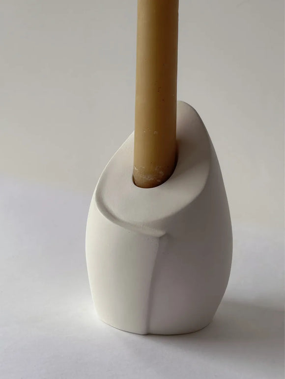 Tall Sculptural Candle Holder