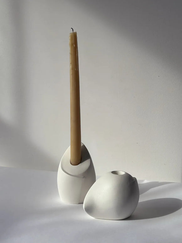 Tall Sculptural Candle Holder