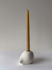 Short Sculptural Candle Holder