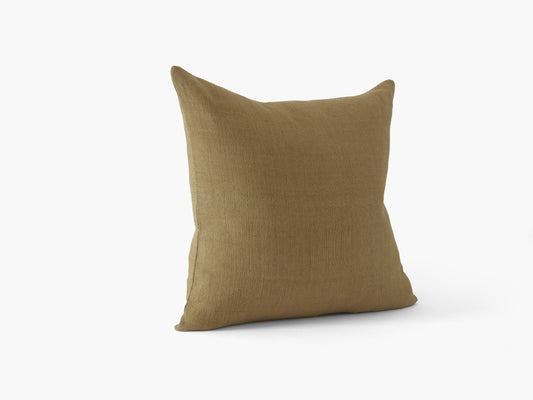 Handspun Cotton Pillow, Gold