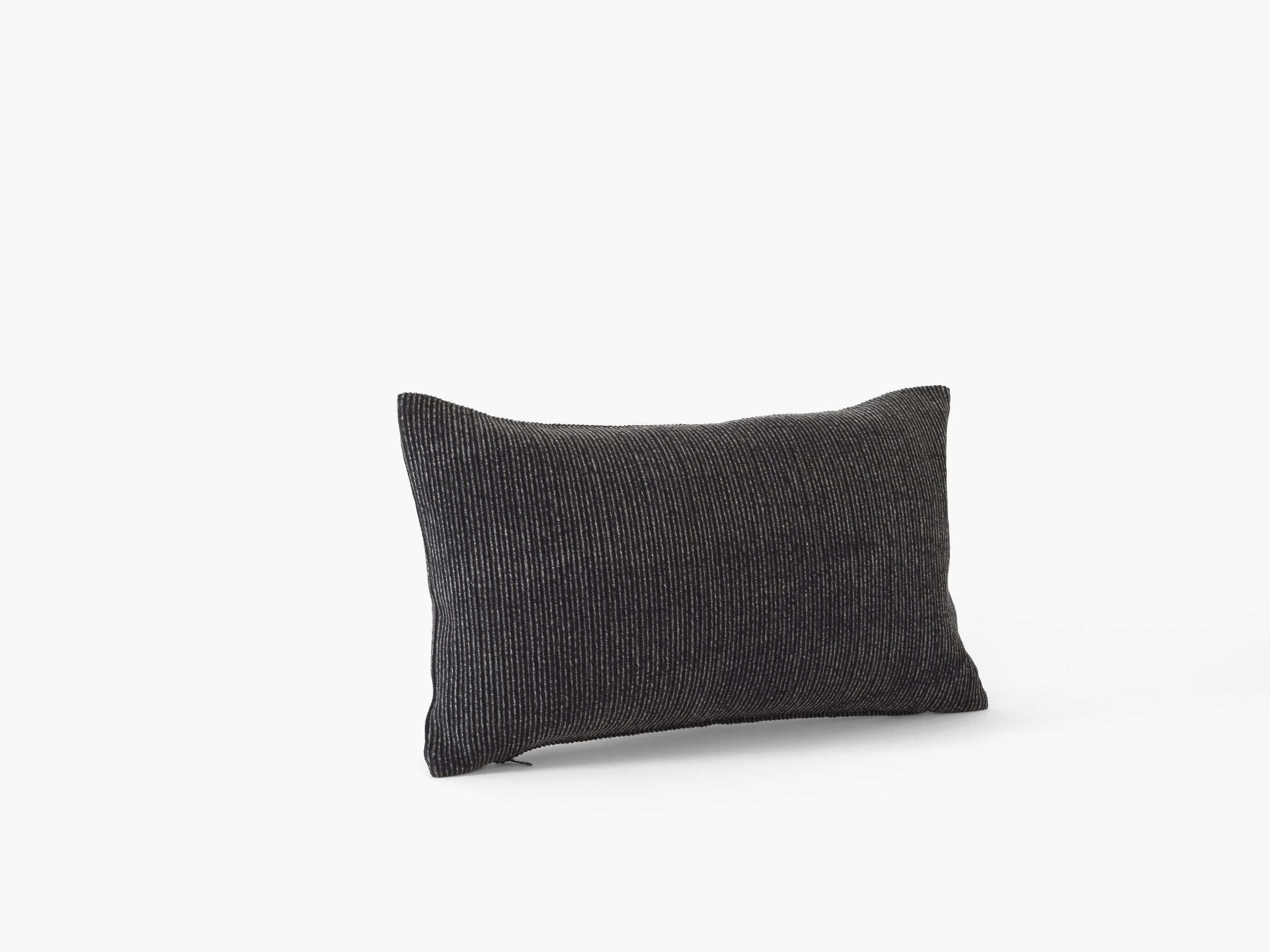Stone Lumbar Pillow, Black