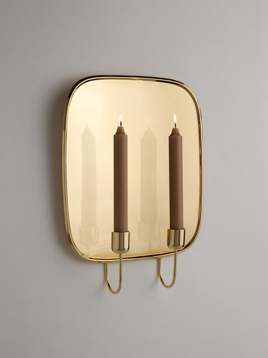 Uma Brass Wall Sconce
