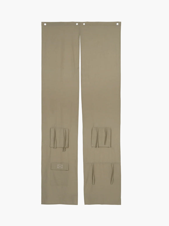 Settle Door Curtain, Off-White