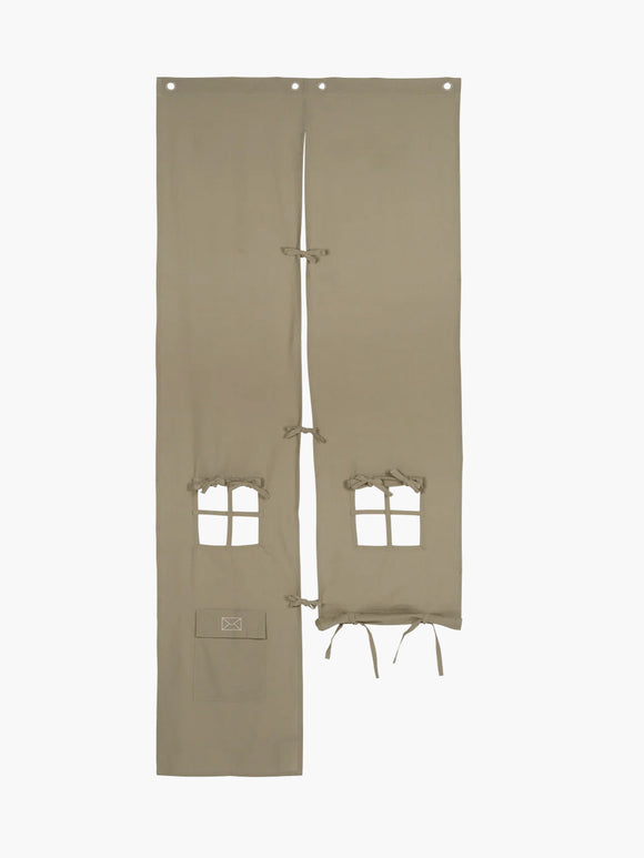 Settle Door Curtain, Off-White