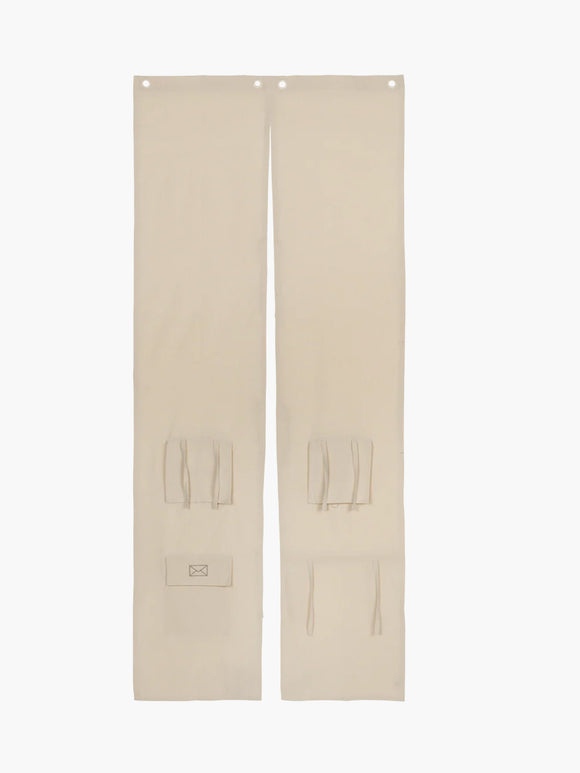 Settle Door Curtain, Off-White