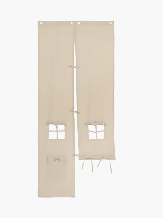 Settle Door Curtain, Off-White