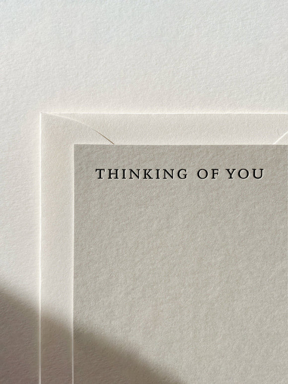 Thinking of You Notecard Set No. 12: Fog / Set of 6