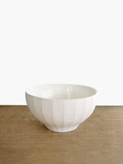 Stoneware Fluted Bowl