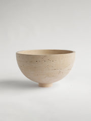 Travertine Fruit Bowl