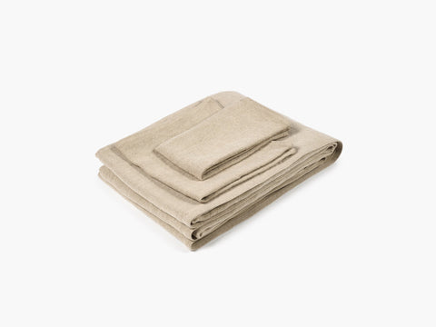 Hudson Tablecloth, Flax, 65 x 108