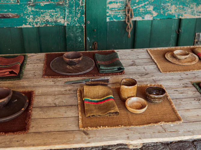 Jasper Place Mat, Leather