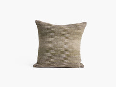 Ombre Mélange Square Pillow, Olive