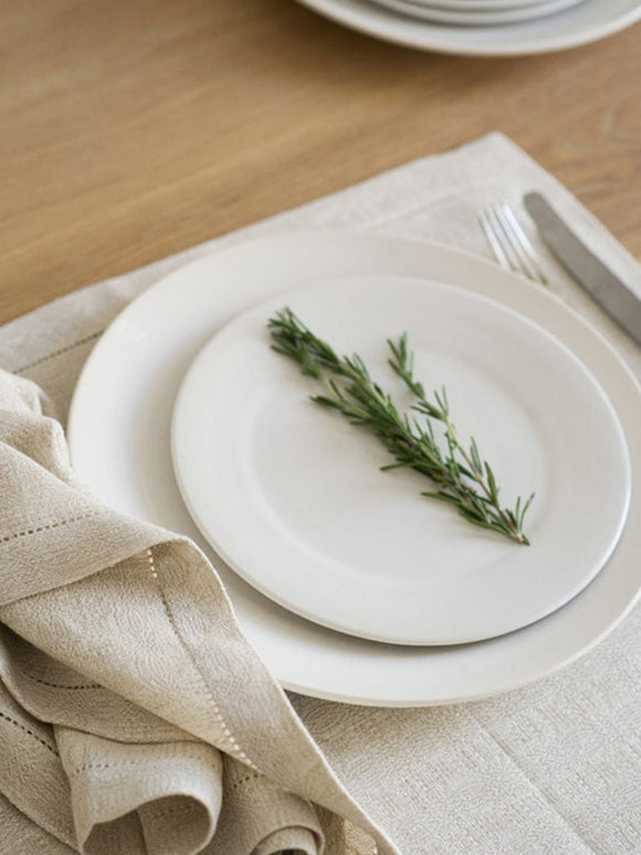 Cloverleaf Napkin, Natural
