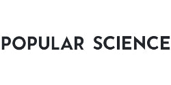 Black 'Popular Science' logo on a white background