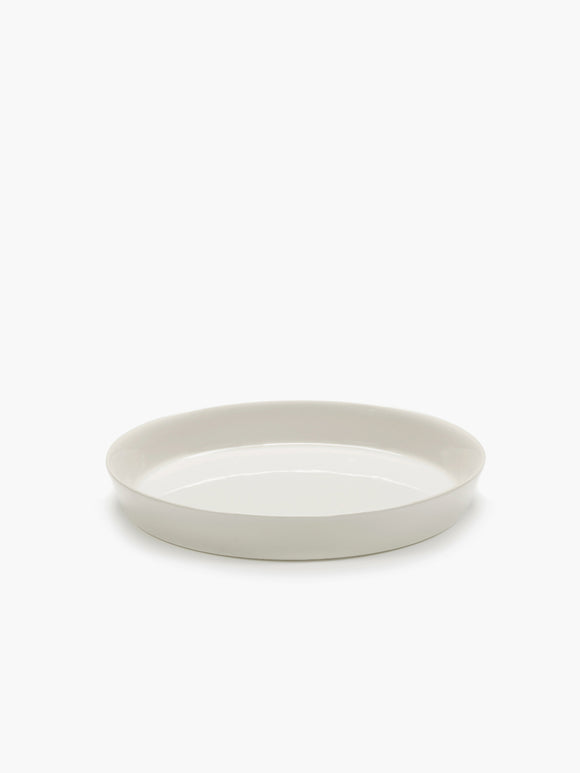 Deep Plate Ivory Cena