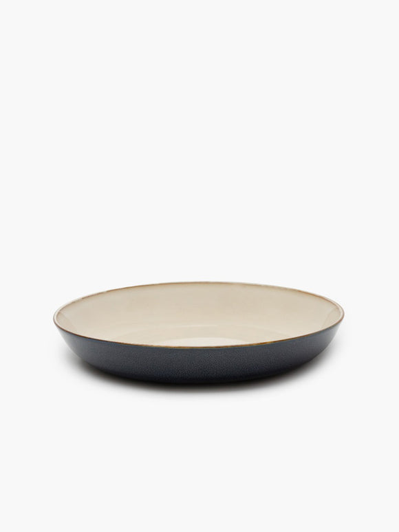 Deep Plate Misty Grey/Dark Blue Terres de Rêves