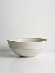 Recycled Clay Stoneware Deep Serving Bowl
