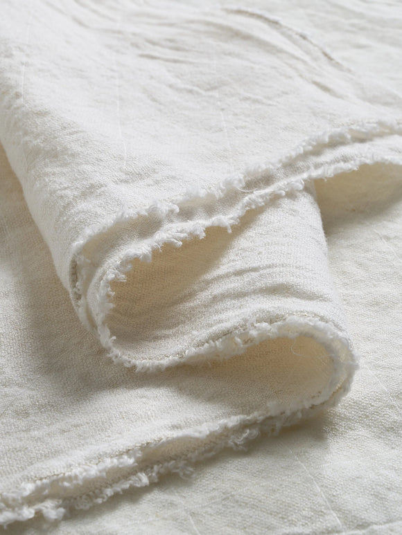 Philo Linen Tablecloth, White