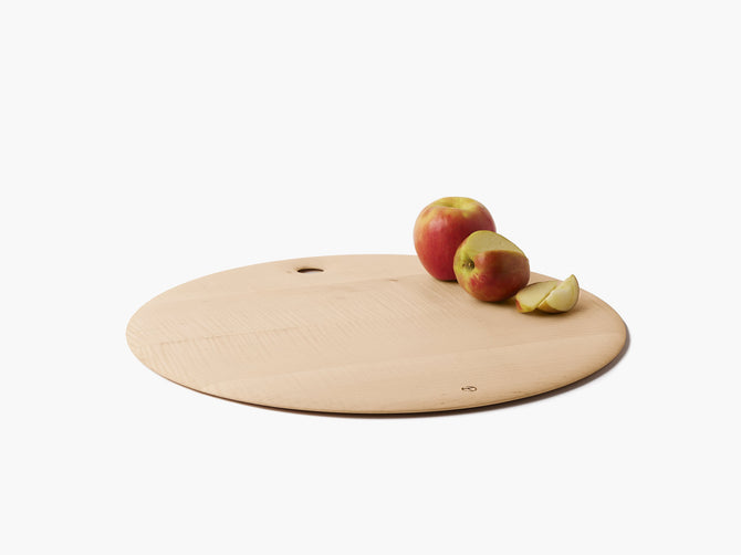 Large Round Sycamore Cutting Board