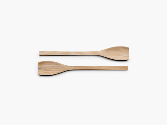 John Pawson Salad Servers, Ash