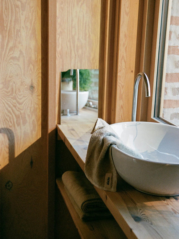 Linen Bath Towel, Pure Nature