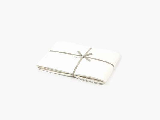 Heritage Flatsheet, Oyster - WLLW - belgian linen sheet