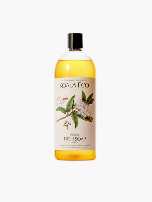 Dish Soap Refill, Lemon Myrtle and Mandarin - WLLW - biodegradable dish soap 
