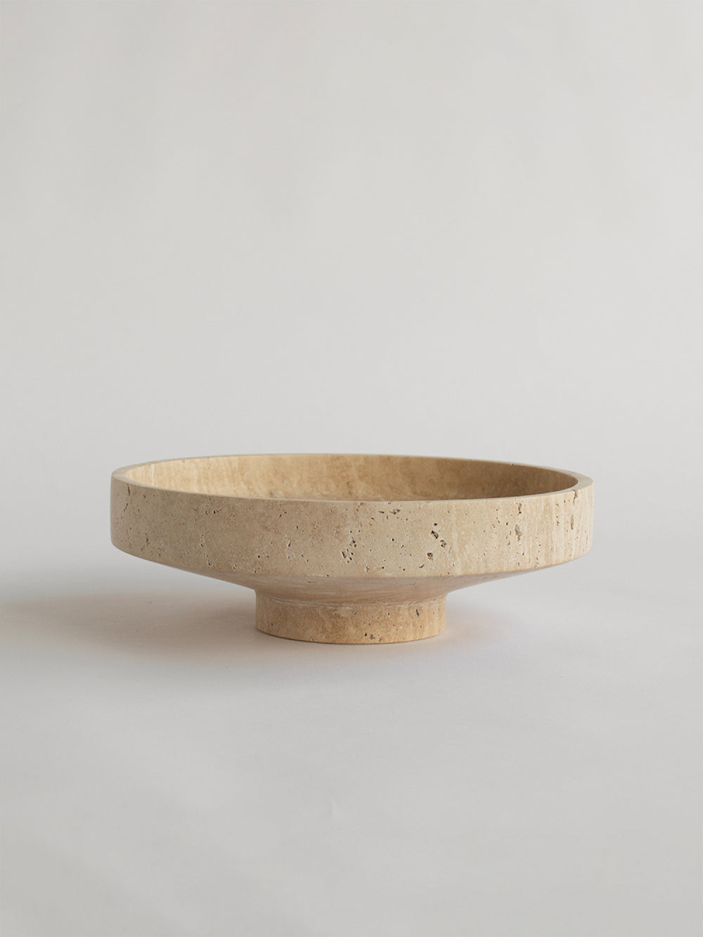Travertine Narrow Bowl