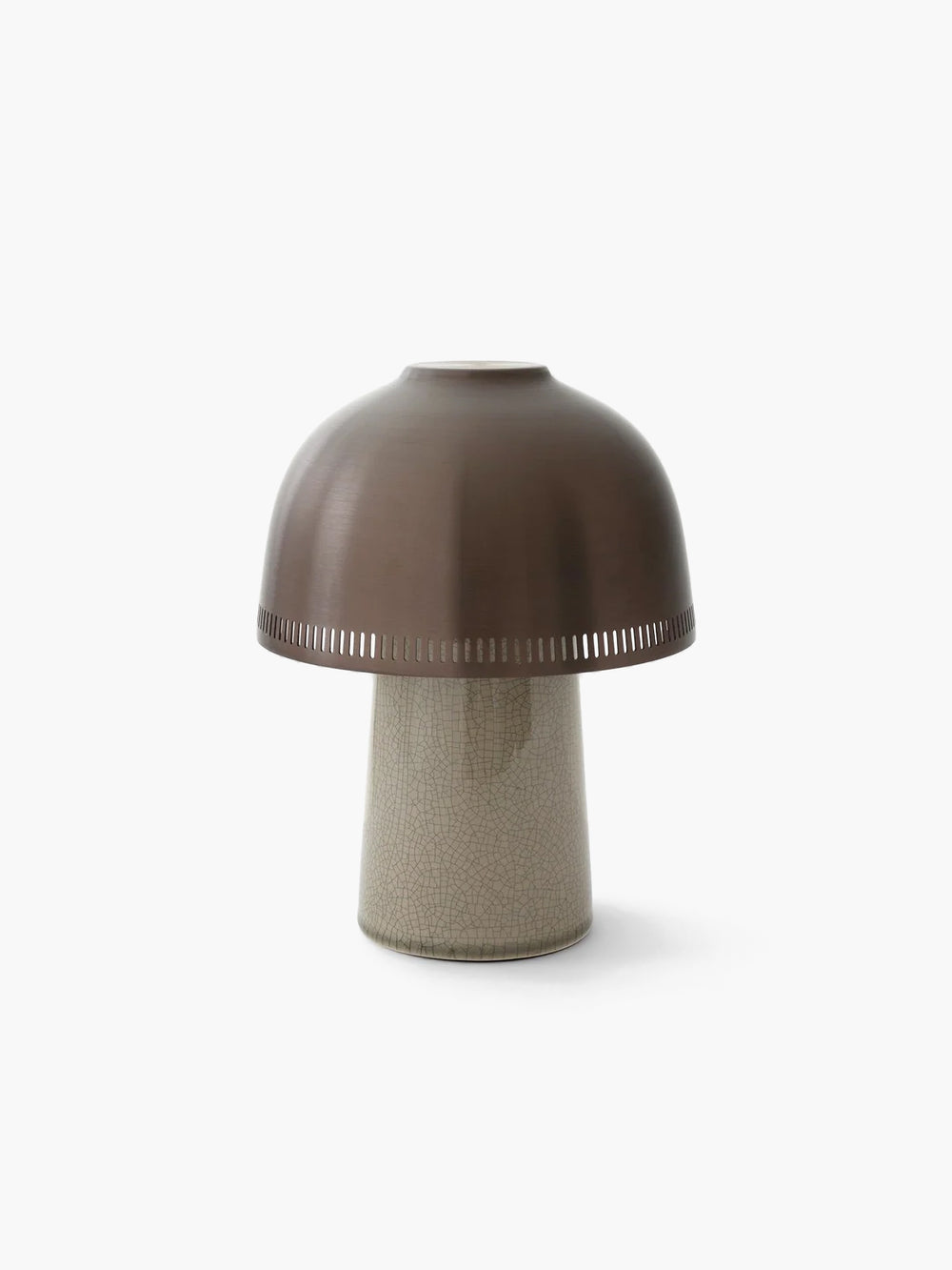 Raku SH8 Lamp, Bronzed