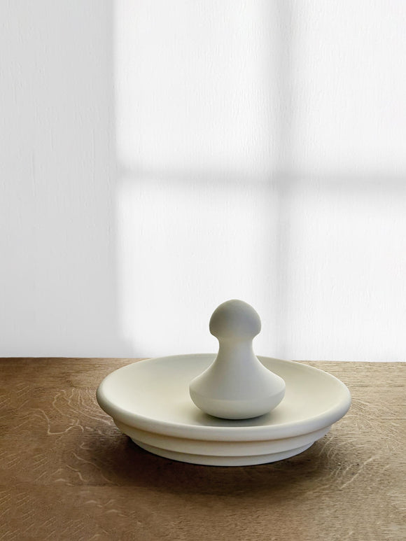Ball Pestle with Flat Mortar