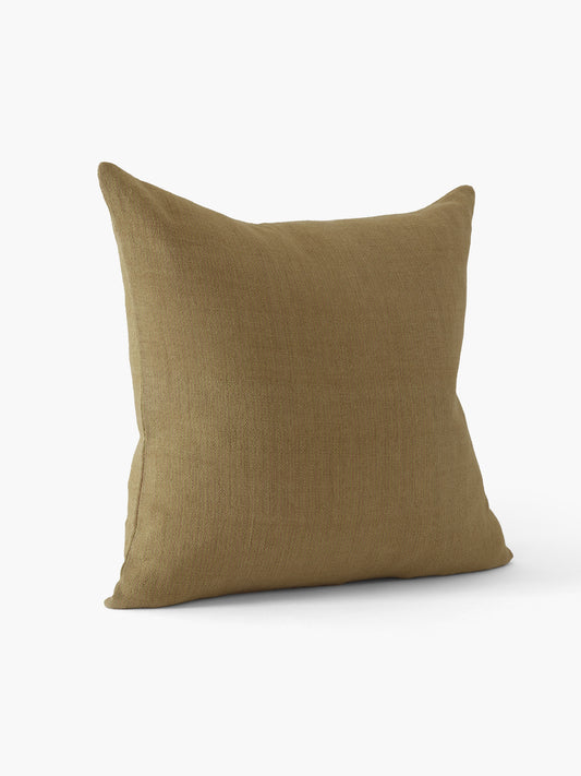 Handspun Cotton Pillow, Gold - WLLW - cotton pillows