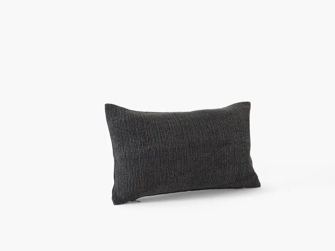 Stone Lumbar Pillow, Black
