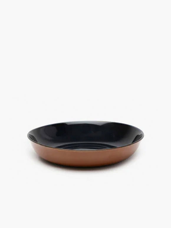 Serving Dish Rust/Dark Blue Terres de Rêves