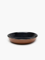 Serving Dish Rust/Dark Blue Terres de Rêves