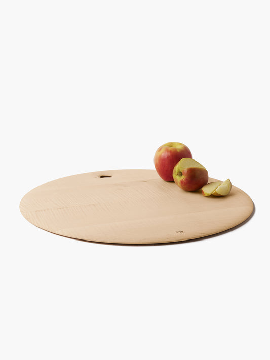 Eco-friendly Cutting Board - Large Round Sycamore Cutting Board