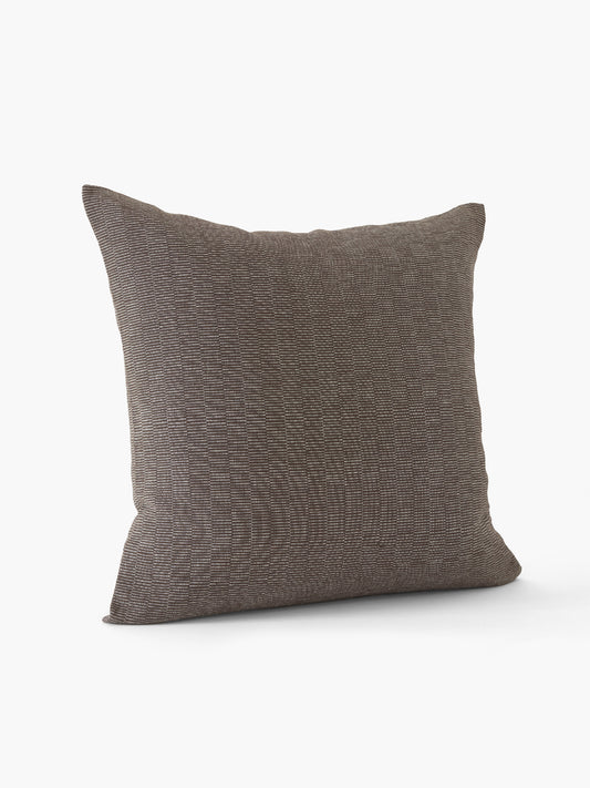 Eco Friendly Pillows - Modern Textured Pillow, Chocolate