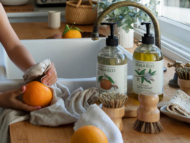 Agave and Hemp Scrubbing Brush