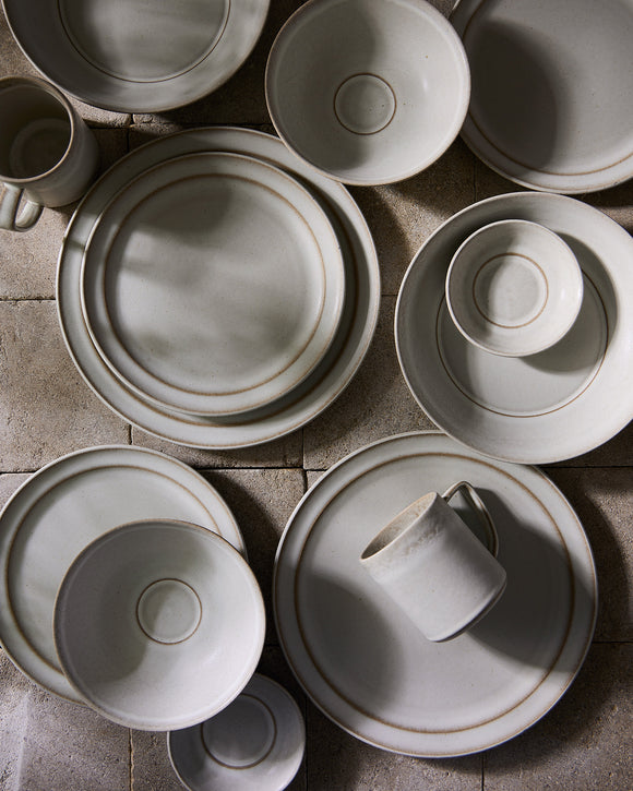 Recycled Clay Stoneware Large Plate