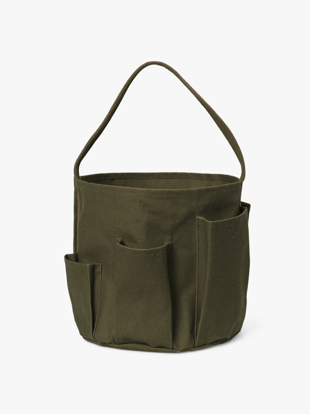 Bark Garden Bucket Bag, Olive