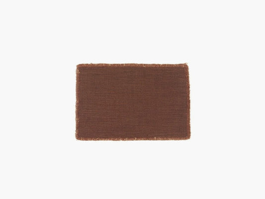 Linen Placemat - Jasper Place Mat, Leather 