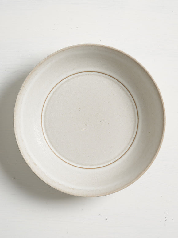 Recycled Clay Stoneware Low Entree Bowl
